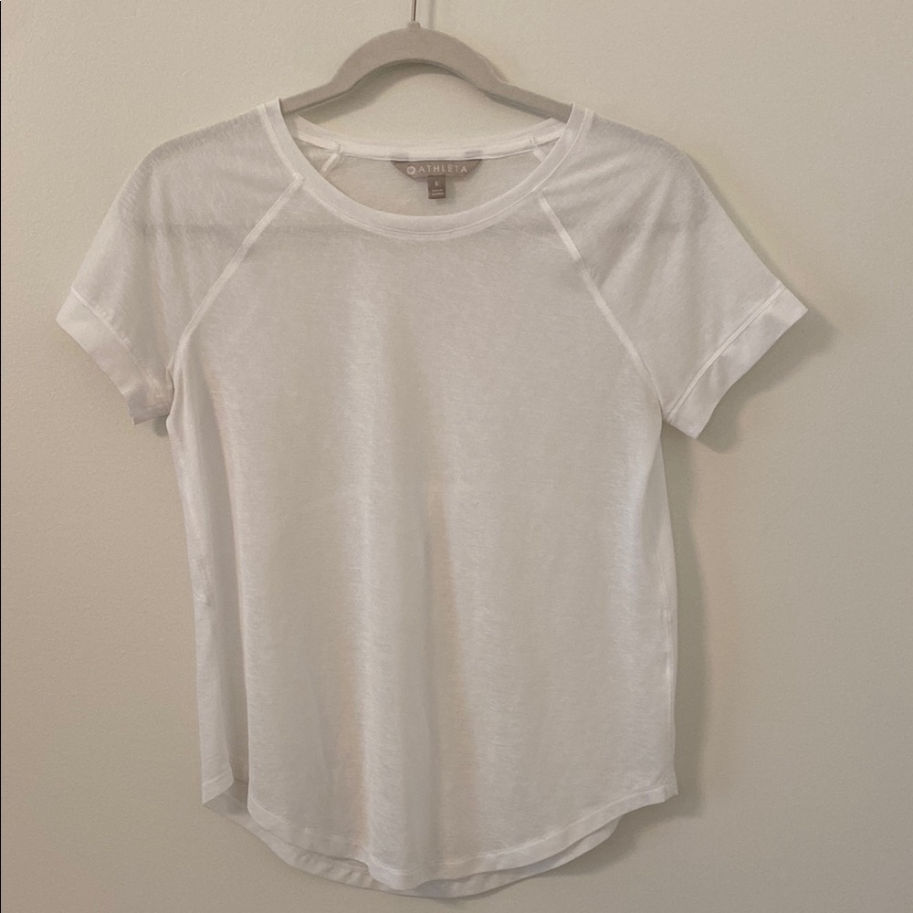 Athleta white T-shirt